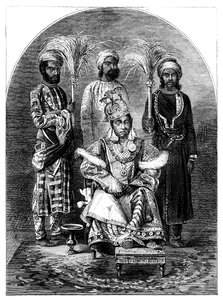Nawab Sikandar, la Begum di Bhopal, 1863 da Unbekannt