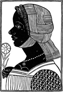 Donna negra, fine XV secolo da Unbekannt