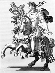 Nerone, imperatore romano del I secolo, 1850 da Unbekannt