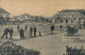 Nuovo Bowling Green, Woodland Avenue, Boscombe, 1929 da Unbekannt