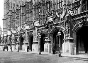 New Palace Yard, Westminster, Londra, c1905 da Unbekannt
