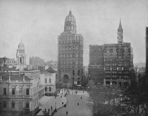 Edifici dei giornali di New York da Unbekannt