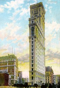 Edificio del New York Times, New York City, New York, USA, inizio XX secolo