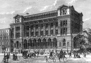 Nuove scuole di scienze, South Kensington, Londra, XIX secolo