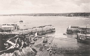 Porto di Newquay, Newquay, Cornovaglia, 1908 da Unbekannt