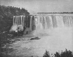 Cascate del Niagara, c1897 da Unbekannt