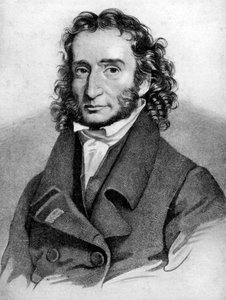 Niccolò Paganini, violinista italiano, XIX secolo