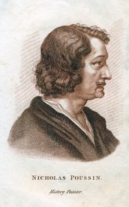 Nicolas Poussin, pittore classico francese, XIX secolo da Unbekannt