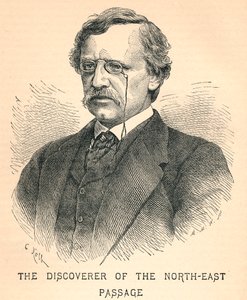 Nils Adolf Erik Nordenskiold, 1832-1901, esploratore artico, 1893 da Unbekannt