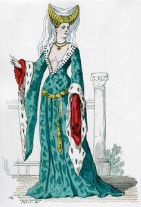 Nobile donna del tempo di Carlo VI di Francia, 1380, 1882-1884
