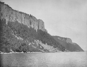 Estremità settentrionale delle Palisades, fiume Hudson da Unbekannt