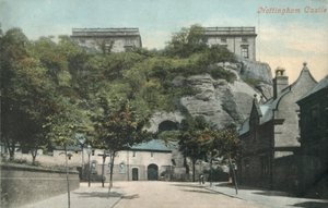 Castello di Nottingham, fine XIX-inizio XX secolo da Unbekannt