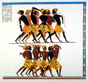 Schiavi nubiani, 1832-1840 da Unbekannt