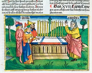 Numeri 17:1-11: Il bastone di Aronne fiorisce sull