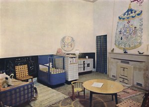 Asilo nido progettato da Esmé Gordon, A.R.I.B.A., A.R.I.A.S., c1945