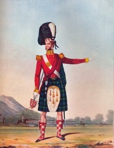 Ufficiale del 92° Reggimento di Fanteria Highland, c1833, 1914