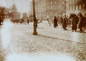 Okhotny Ryad Hunting Row, Mosca, Russia, 16 marzo 1911 da Unbekannt