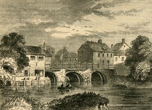 Vecchio ponte ad arco, c1876