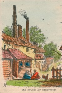 Vecchie case a Brentford, XIX secolo