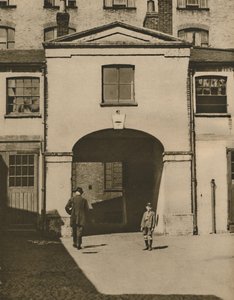 Vecchie scuderie dette le stalle del Duca di Ferro a Knightsbridge, c1935