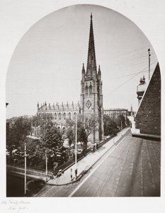 Vecchia Trinity Church, New York City, New York, USA, c 1865
