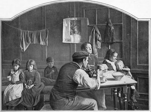 Vecchia stanza a Slumland, Londra