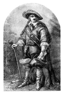 Oliver Cromwell 1599-1658, XVIII secolo c1902 da Unbekannt
