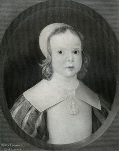 Oliver Cromwell a due anni, 1601, 1899 da Unbekannt