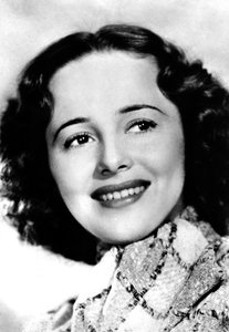 Olivia de Havilland n.1916, attrice americana, c1930s-c1940s da Unbekannt