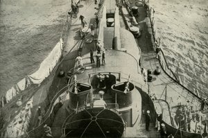 A bordo di una corazzata francese, 1919