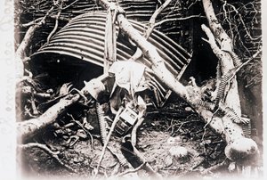 Sul Chemin des Dames, Francia settentrionale, c1914-c1918