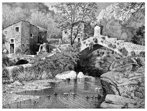 Sulla strada per Ceriana, San Remo, 1901
