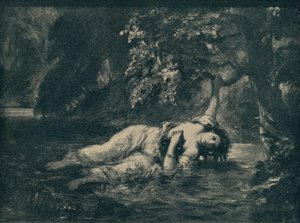 Ofelia, 1853, 1935 da Unbekannt