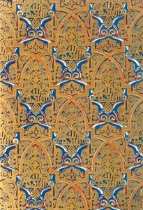 Ornamento in pannelli sulle pareti, Sala degli Ambasciatori, 1907 da Unbekannt