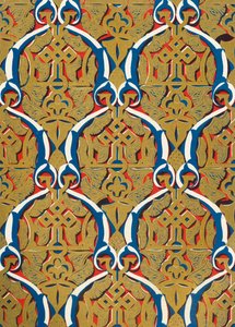 Ornamenti in pannelli, Corte della Moschea, 1907 da Unbekannt