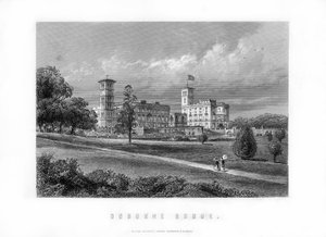 Osborne House, ex residenza reale a East Cowes, Isola di Wight, Inghilterra, 1899 da Unbekannt