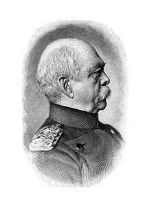 Otto von Bismarck, statista tedesco, 1885 da Unbekannt