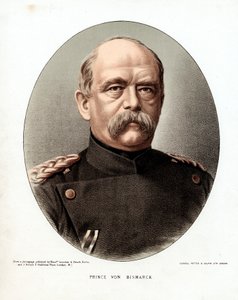 Otto von Bismarck, statista tedesco, c1880 da Unbekannt