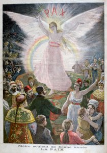 La Nostra Speranza per il Nuovo Anno: Pace, 1894 da Unbekannt