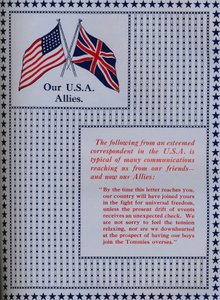 I nostri alleati USA, 1917