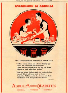 Sentito da Abdulla - Il bar dei panini Stony Brokes, 1933