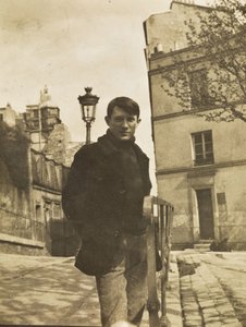 Pablo Picasso a Place Ravignan, Montmartre, 1904