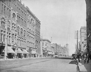 Pacific Avenue, Tacoma, Washington, c1897 da Unbekannt