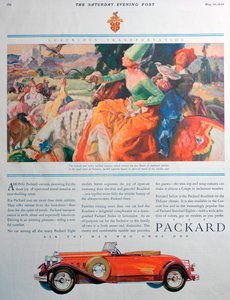 Pubblicità della Packard, 1930 da Unbekannt