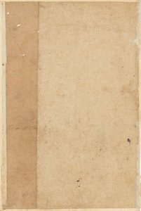 Pagina da Tales of a Parrot Tuti-nama: pagina bianca, c. 1560 da Unbekannt