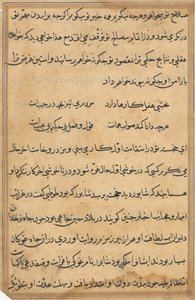 Pagina da Tales of a Parrot Tuti-nama: pagina di testo da Unbekannt