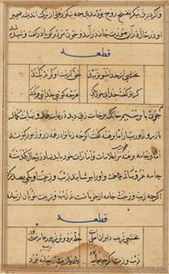 Pagina da Tales of a Parrot Tuti-nama: pagina di testo da Unbekannt