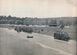 Paignton - Le sabbie, dal molo, 1895