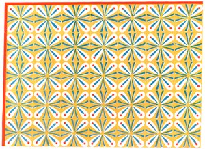 Soffitto dipinto nella tomba di Hepuseneb, Tebe, Egitto, 1928