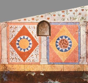 Decorazione dipinta nella Cripta di Stasovsky, Bosforo Cimmerio, Kerch, 1928 da Unbekannt